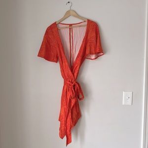 Women’s Bow Belt Flounce Romper